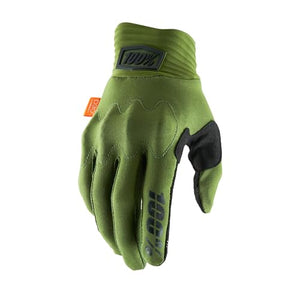 100% Cognito D30 Protection Enhanced Motocross Gloves - MX, Dirt Bike & Powersport Riding Gear with Extra Knuckle Gaurds