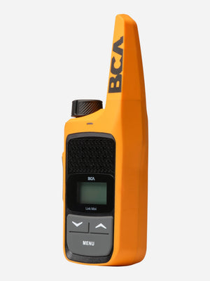 Backcountry Access BCA Link Mini Radio with Frogzskin Vent Kit - Two Way Emergency Radio for Snowmobiling & Skiing, Backcountry Radio