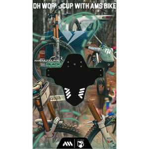 Bike Front Wheel Mudguard - Lightweight & Durable Protection - Universal Fit - Protect Against Mud, Water Spray and More