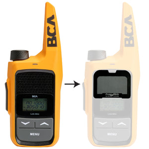 Backcountry Access BCA Link Mini Radio with Frogzskin Vent Kit - Two Way Emergency Radio for Snowmobiling & Skiing, Backcountry Radio