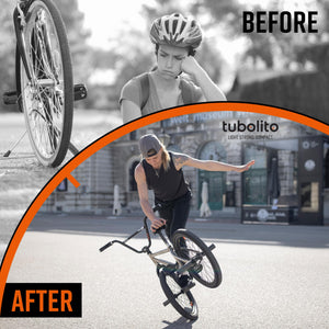 Tubolito Tubo-BMX TPU Inner Tube 20", 22”, and 24” Wheel Sizes | Fits Tire Widths 1.5" - 2.5" and 1 1/8" - 1 3/8" | Schrader & Presta Valve Options | Compatible with Rim & Disc Brakes