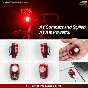 Cygolite Hotshot Pro 200 & 150 Lumen Bicycle Taillight Models- Hard & Flexible Mount Styles– 6 Night & Day Modes– User Tunable Flash Speeds- IP64 WaterResistant– USB Recharge–Great for Busy Roads