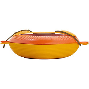 UCO 4-Piece Camping Mess Kit with Bowl, Plate and 3-in-1 Spork Utensil Set