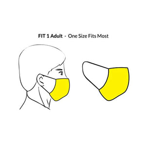 BLACKSTRAP Civil Facemask (Black, One Size)