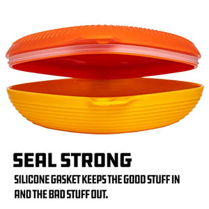 UCO 4-Piece Camping Mess Kit with Bowl, Plate and 3-in-1 Spork Utensil Set