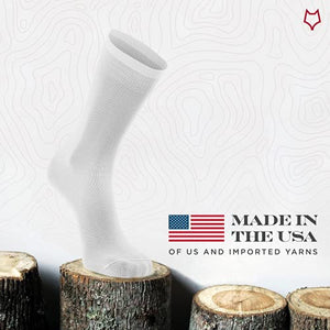 FoxRiver Wick Dry Hockey StaDri Tube Liner Socks for Men and Women Ultra Lightweight Sock Liners with Moisture Wicking Fabric - One Size, 4476