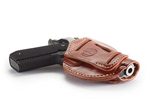 1791 GUNLEATHER 3-Way 1911 Holster - Ambidextrous OWB CCW Holster - Right or Left Handed Leather Gun Holster - Fits All 1911 Models Sig, Colt, Kimber, Ruger, Browning, Taurus and Remmington