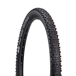 SCHWALBE - Racing Ralph XC Race Tubeless Folding Rear Wheel Bike Tire | Multiple Sizes | Evolution Line, Snakeskin, Addix SpeedGrip| Black