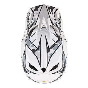 Troy Lee Designs Adult | Downhill | Mountain Bike | BMX | Full Face D4 Composite Helmet Stealth W/MIPS