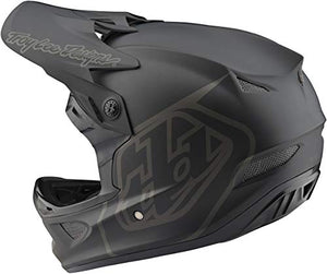 Troy Lee Designs D3 Fiberlite US Helmet: Mono