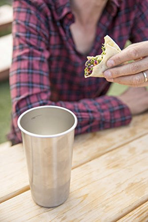 Klean Kanteen 16-Ounce Stainless Steel Pint Cup (1 unit)