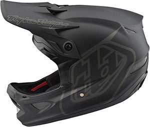 Troy Lee Designs D3 Fiberlite US Helmet: Mono