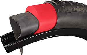 Tannus Unisex's Armour Puncture Round Protection, high Grip with Low Rolling Resistance, Easy Assembly, Reusable, Free tyre and Tread Selection, red, 29 x 1.95-2.50