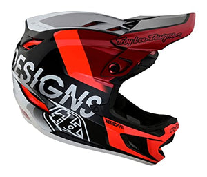 Troy Lee Designs Adult | Downhill | Mountain Bike | BMX | Full Face D4 Composite Helmet Stealth W/MIPS