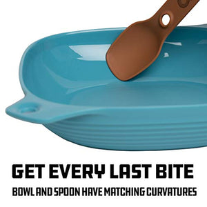 UCO 4-Piece Camping Mess Kit with Bowl, Plate and 3-in-1 Spork Utensil Set