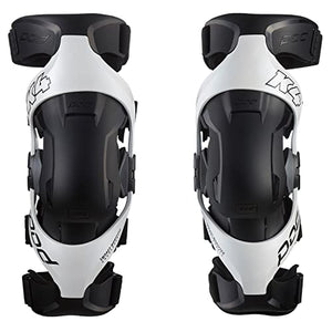 POD K4 2.0 Knee Braces White and Black Size Medium Large