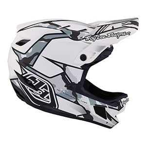 Troy Lee Designs Adult | Downhill | Mountain Bike | BMX | Full Face D4 Composite Helmet Stealth W/MIPS