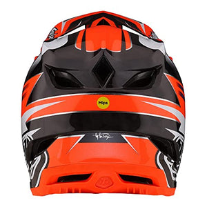 Troy Lee Designs D4 Carbon Full Face Mountain Bike Helmet for Max Ventilation Lightweight MIPS EPP EPS Racing Downhill DH BMX MTB - Adult Men Women