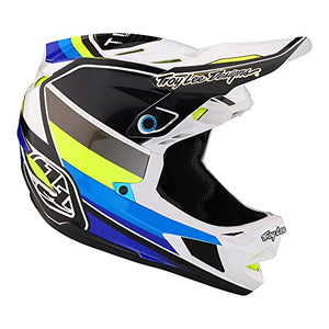 Troy Lee Designs Adult | Downhill | Mountain Bike | BMX | Full Face D4 Composite Helmet Stealth W/MIPS