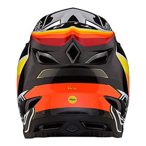 Troy Lee Designs D4 Carbon Full Face Mountain Bike Helmet for Max Ventilation Lightweight MIPS EPP EPS Racing Downhill DH BMX MTB - Adult Men Women