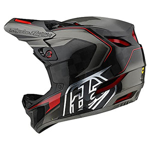 Troy Lee Designs D4 Carbon Excile Adult Off-Road BMX Cycling Helmet