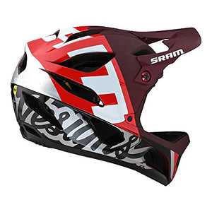 Troy Lee Designs Stage Full Face Mountain Bike Helmet for Max Ventilation Lightweight MIPS EPP EPS Racing Downhill DH BMX MTB - Adult Men Women