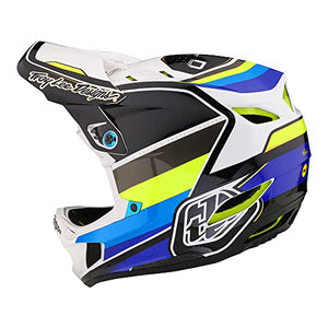 Troy Lee Designs Adult | Downhill | Mountain Bike | BMX | Full Face D4 Composite Helmet Stealth W/MIPS