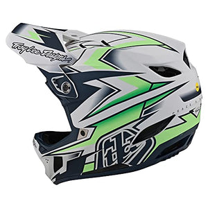 Troy Lee Designs Adult | Downhill | Mountain Bike | BMX | Full Face D4 Composite Helmet Stealth W/MIPS