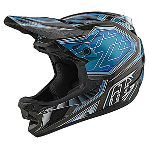 Troy Lee Designs Adult|Downhill|Mountain Bike|BMX|Full Face D4 Composite Helmet Low Rider W/MIPS (Teal, XS)