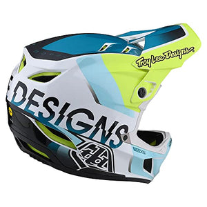 Troy Lee Designs D4 Composite Full-Face Mountain Bike Helmet. Max Ventilation Lightweight MIPS EPP EPS Racing Downhill DH BMX MTB - Adult Men Women