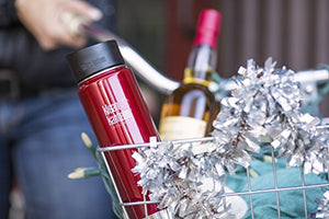 Klean Kanteen Wide Double Wall Vacuum Insulated Stainless Steel Coffee Mug with Leak Proof Café Cap 2.0