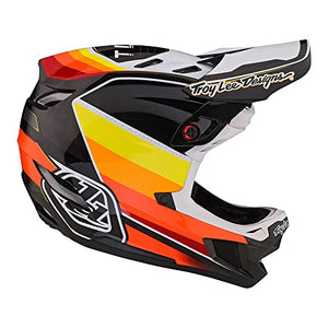 Troy Lee Designs D4 Carbon Full Face Mountain Bike Helmet for Max Ventilation Lightweight MIPS EPP EPS Racing Downhill DH BMX MTB - Adult Men Women