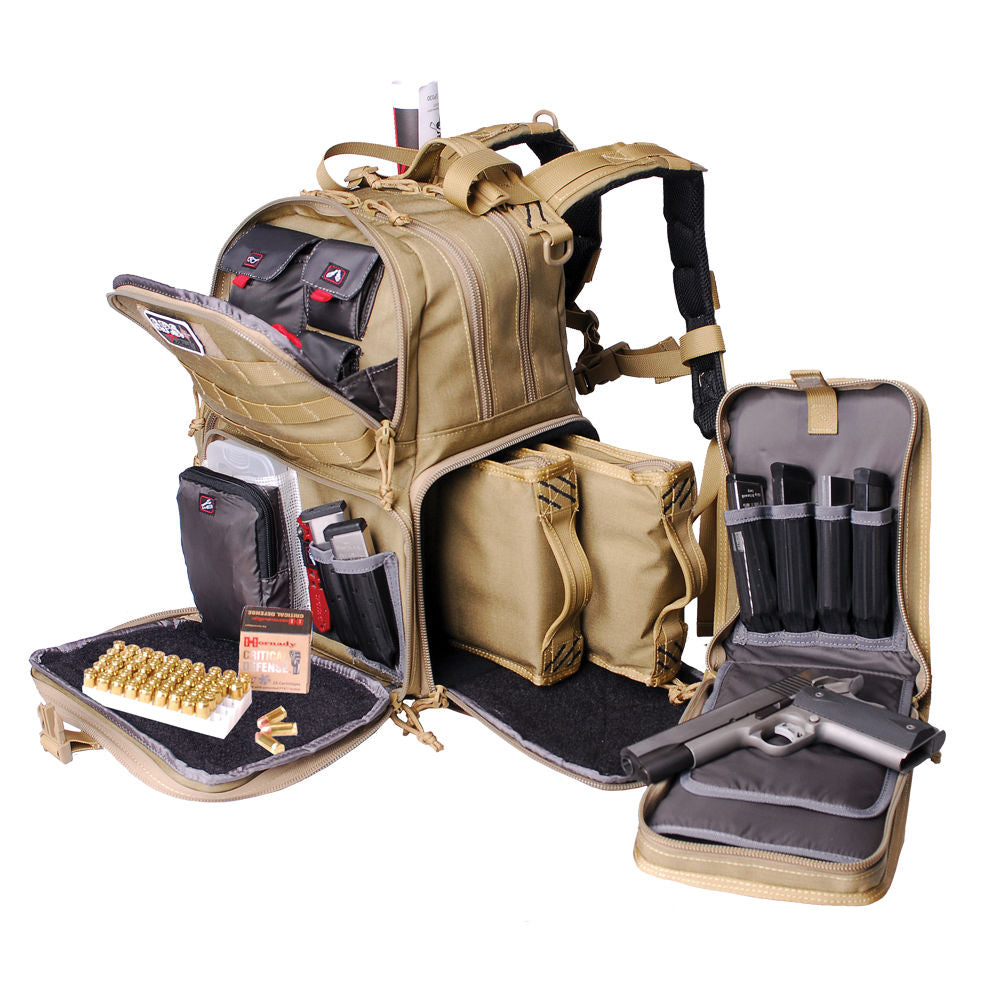 G Outdoors Tactical Range Backpack Tan
