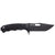 Sog Knives Seal Fx Knife Black, Tanto Point, Plain Edge, 4.30\ Blade"