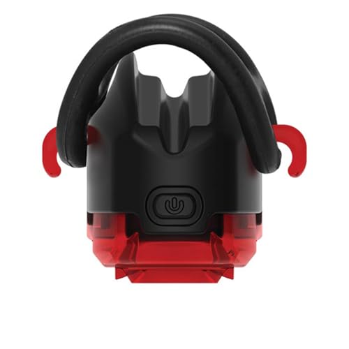 LEZYNE KTV Drive Pro Bicycle USB Rechargeable IPX7 Waterproof 270-Degree Visibility LED Rear Light w/Multiple Solid & Flash Modes | Mounting Strap Included - 75/150 Lumens Options