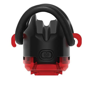 LEZYNE KTV Drive Pro Bicycle USB Rechargeable IPX7 Waterproof 270-Degree Visibility LED Rear Light w/Multiple Solid & Flash Modes | Mounting Strap Included - 75/150 Lumens Options