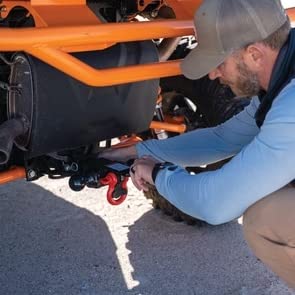 ATV/UTV Tek Elite 4-Way Hitch 1/7/8", 2" Ball mounts | Pin Pull | Towing Shackle