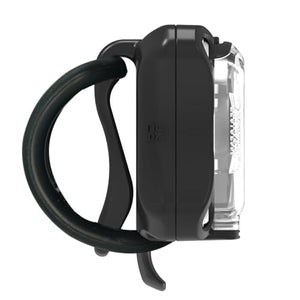 LEZYNE Zecto Drive Bicycle Durable USB Rechargeable IPX7 Waterproof 250 Lumens White LEDs Front Light w/Multiple Solid & Flash Modes | Silicone Rubber Mounting Strap Included