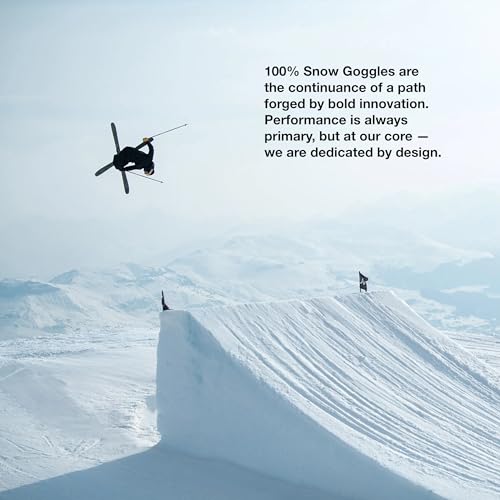 100% ARMEGA Premium Protective Sport Goggles with Ultra HD Lens & Nose Guard