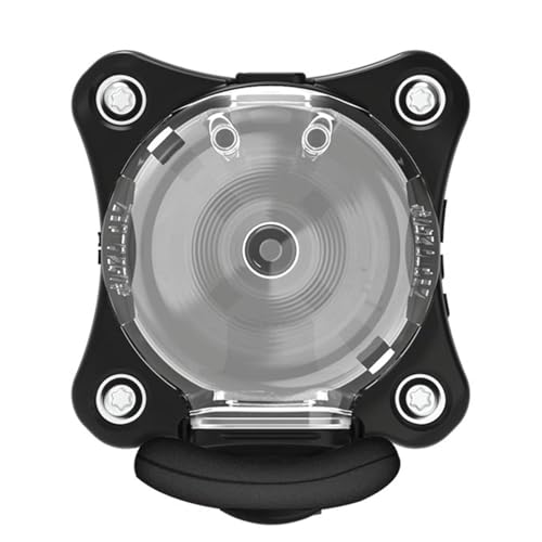 LEZYNE Zecto Drive Bicycle Durable USB Rechargeable IPX7 Waterproof 250 Lumens White LEDs Front Light w/Multiple Solid & Flash Modes | Silicone Rubber Mounting Strap Included