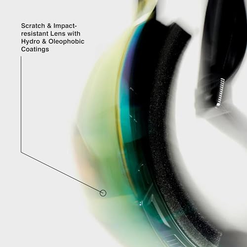 100% ARMEGA Premium Protective Sport Goggles with Ultra HD Lens & Nose Guard