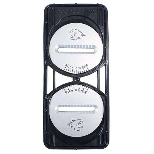 Spark R&D Spark Canted Pucks - Durable Stable Reliable Lightweight Easy-to-Install Pucks Splitboard Bindings Pucks with 3-Degree Canting