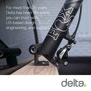 Original Bike Hitches by Delta Cycle - Securely Holds All Bicycles & Fits Any Flat Surface for Safe Transportation - Heavy Mountain Bikes, Road Bicycles & eBikes, Heat-Treated Aluminum