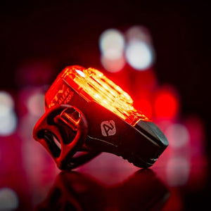 LEZYNE KTV Drive Pro Alert Rear - Bicycle USB Rechargeable Durable Weather-Resistant IPX7 White LED Tail Light with Solid & Flash Modes | Includes Silicone Rubber Mounting Strap | 75/150 Lumens