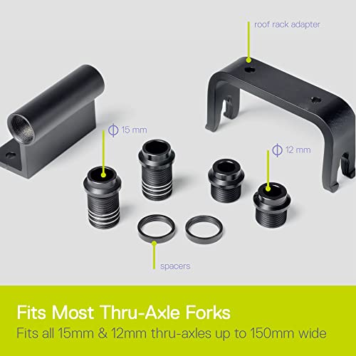 Original Bike Hitches by Delta Cycle - Securely Holds All Bicycles & Fits Any Flat Surface for Safe Transportation - Heavy Mountain Bikes, Road Bicycles & eBikes, Heat-Treated Aluminum