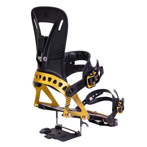 Spark R&D Unisex Arc ST Bindings - Durable Reliable Lightweight Easy-to-Install Puck-Compatible Splitboard Fasteners for All-Mountain, Freeride & Touring