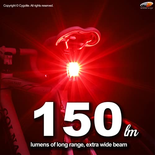 Cygolite Hotshot Pro 200 & 150 Lumen Bicycle Taillight Models- Hard & Flexible Mount Styles– 6 Night & Day Modes– User Tunable Flash Speeds- IP64 WaterResistant– USB Recharge–Great for Busy Roads