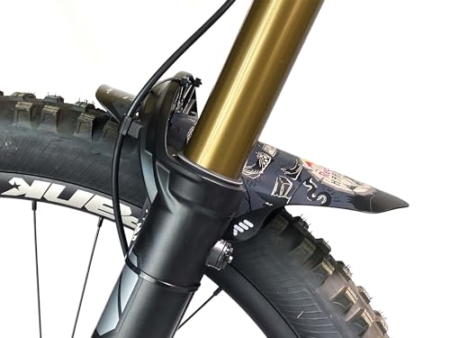 Bike Front Wheel Mudguard - Lightweight & Durable Protection - Universal Fit - Protect Against Mud, Water Spray and More