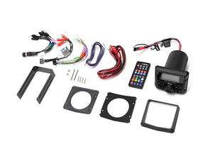 SoundExtreme by ECOXGEAR Marine AM/FM Stereo Receiver 200-Watt Waterproof Bluetooth Powersports with Built-in 4 Zone LED Controller