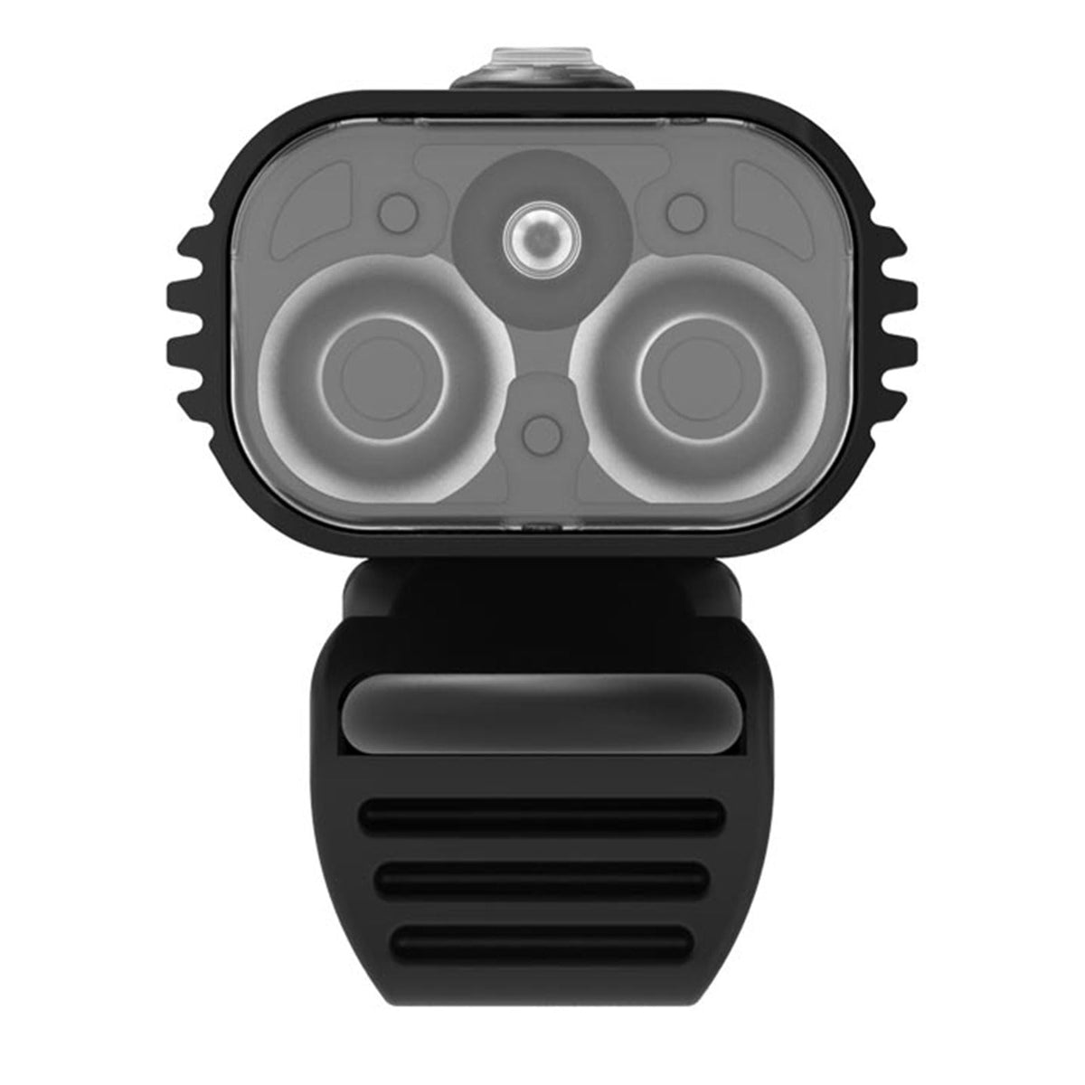 LEZYNE Macro Drive Bicycle USB Rechargeable IPX7 Waterproof 3 White LED Tri-Focus Optics Front Light w/ 4 Solid & 3 Flash Modes | Silicone Rubber Mounting Strap - 1400/1300 Lumens Options